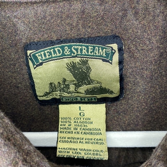 Men’s Field & Stream Cotton Button Down - Picture 2 of 7